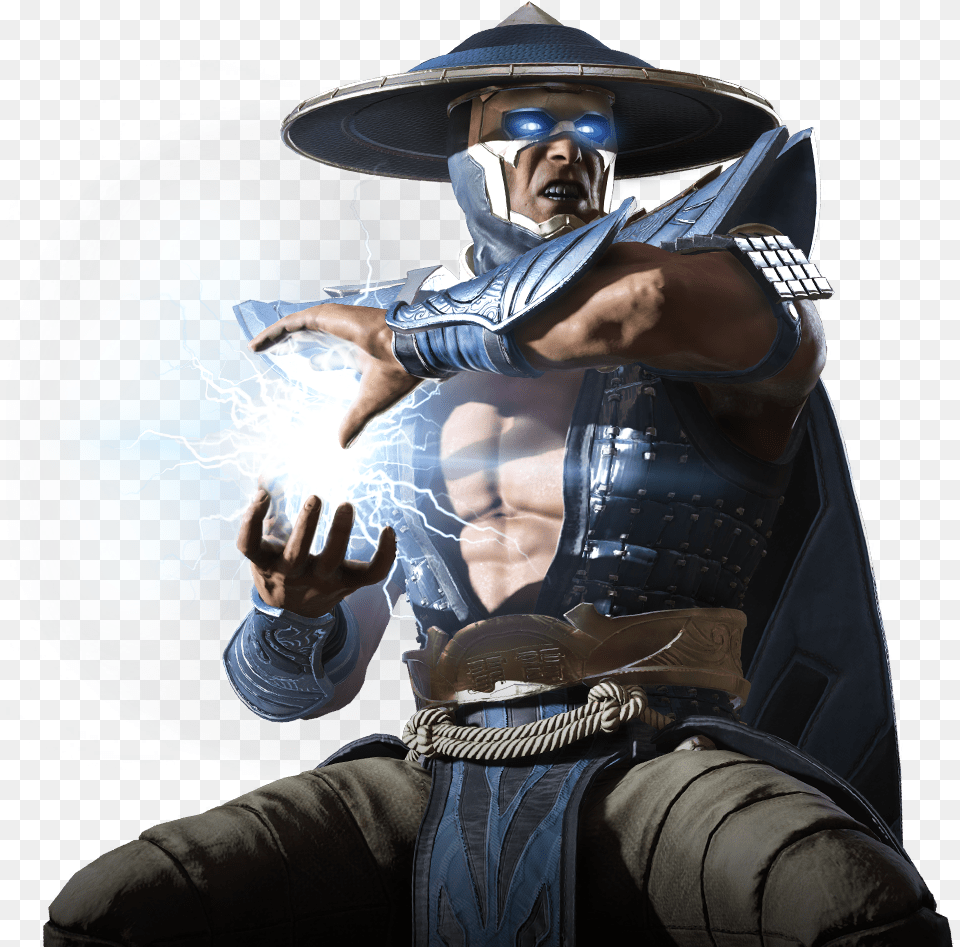 Raiden Godofthunder Injustice2 Mortalkombat Freetoedit Cuirass, Adult, Male, Man, Person Free Png