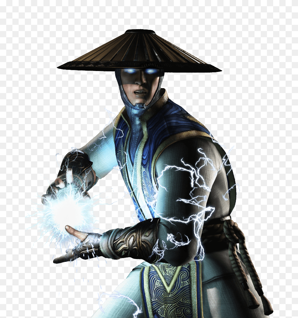 Raiden Mortal Kombat, Adult, Male, Man, Person Png