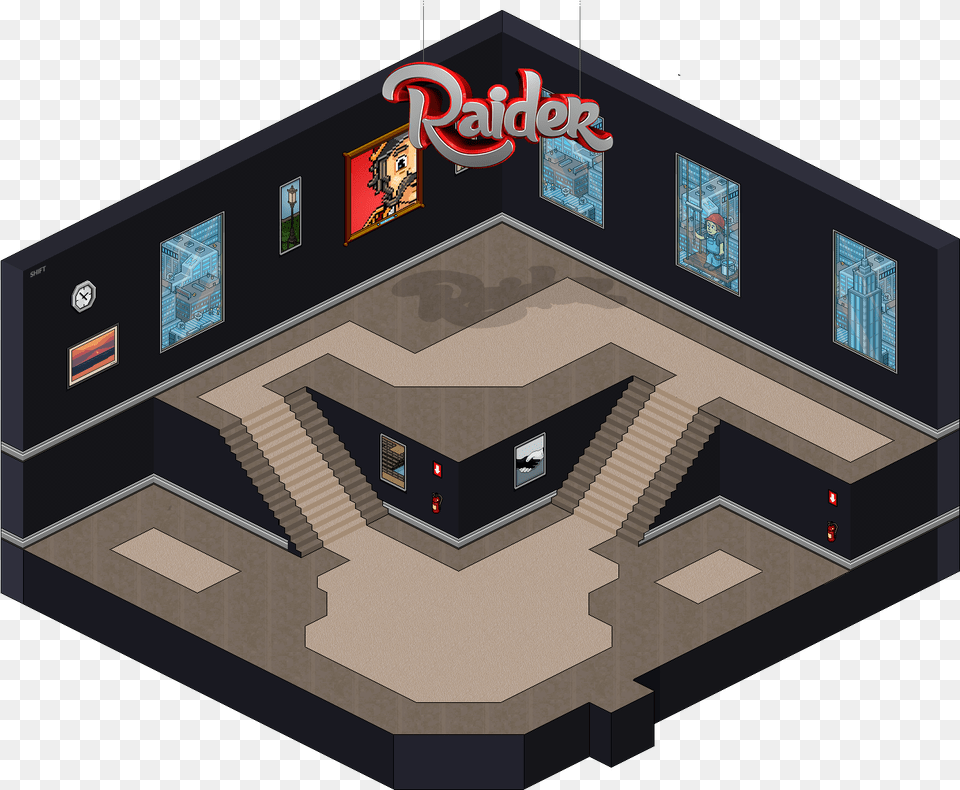 Raider Bg Habbo, Architecture, Building Png Image