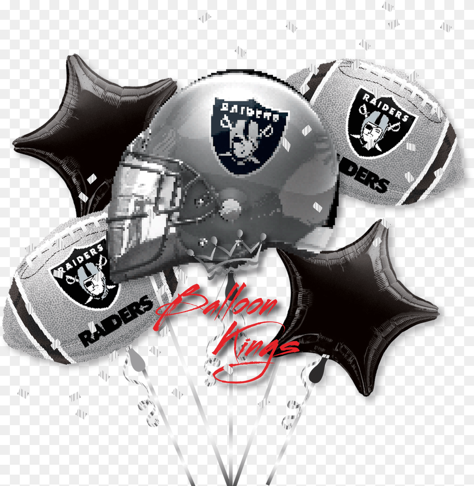 Raiders Bouquet, Helmet, American Football, Football, Person Free Png Download