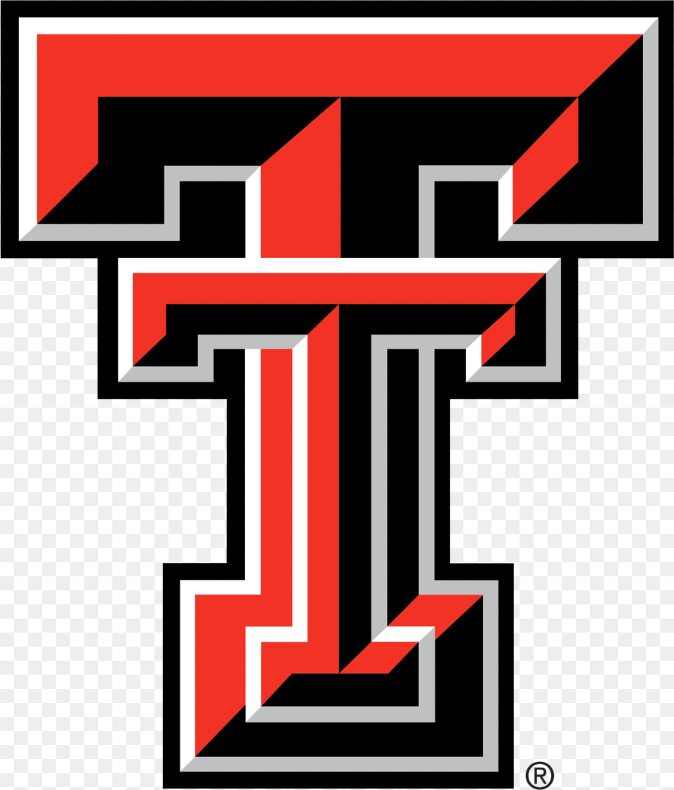 Raiders Cliparts Logo Texas Tech Logo, Symbol, Text, First Aid, Number Png Image