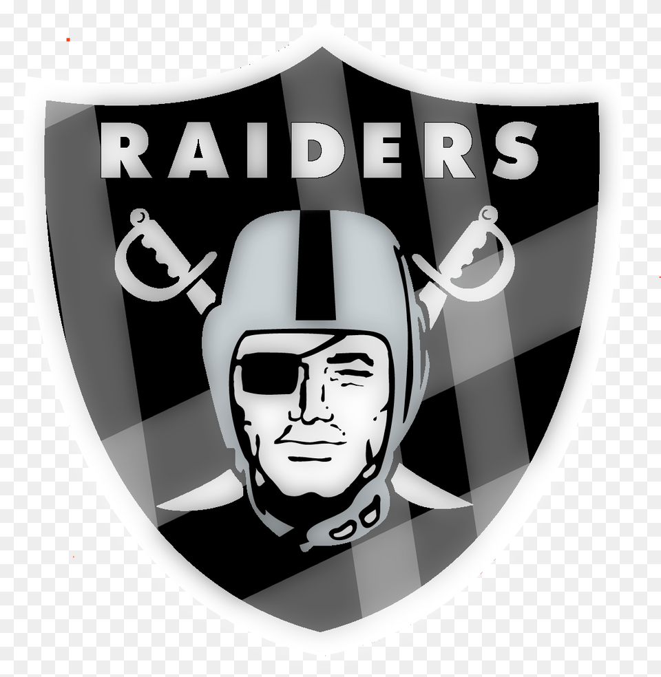 Raiders Logo Oakland Raiders Logo Transparent, Face, Head, Person, Baby Free Png