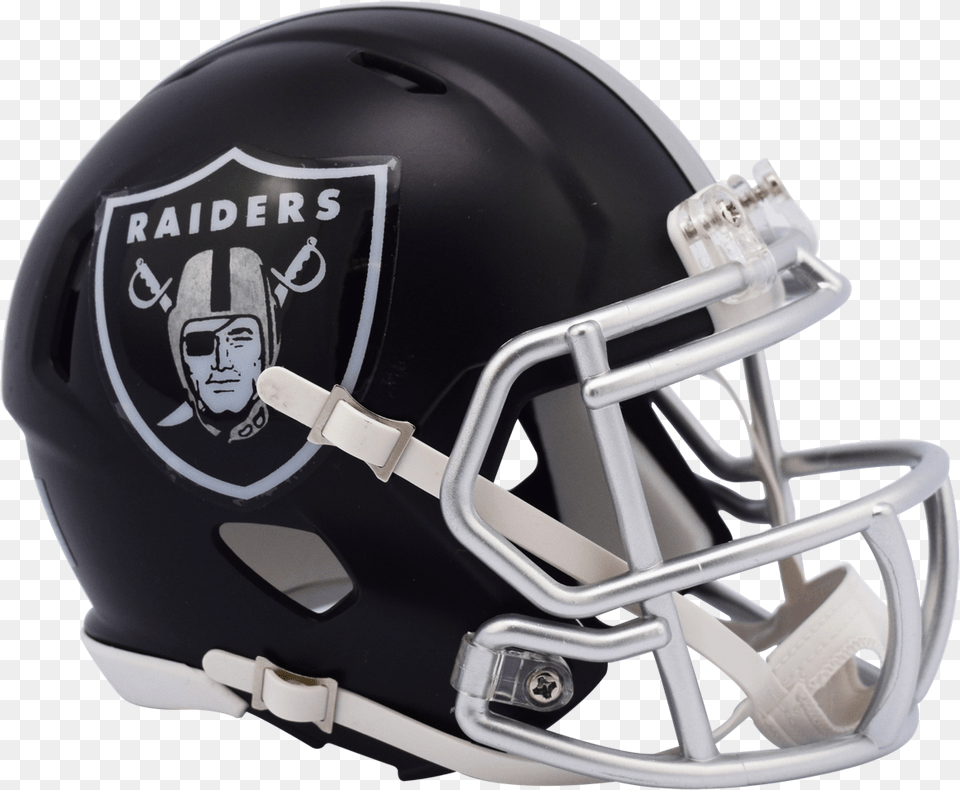 Raiders Riddell Oakland Raiders Blaze Revolution Speed Mini, American Football, Helmet, Sport, Football Helmet Png Image