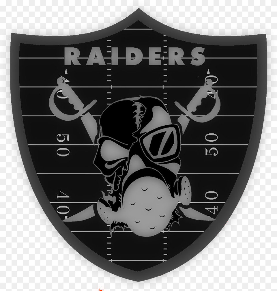 Raiders Shield Fantasy Football Funny Logos, Armor, Face, Head, Person Png Image
