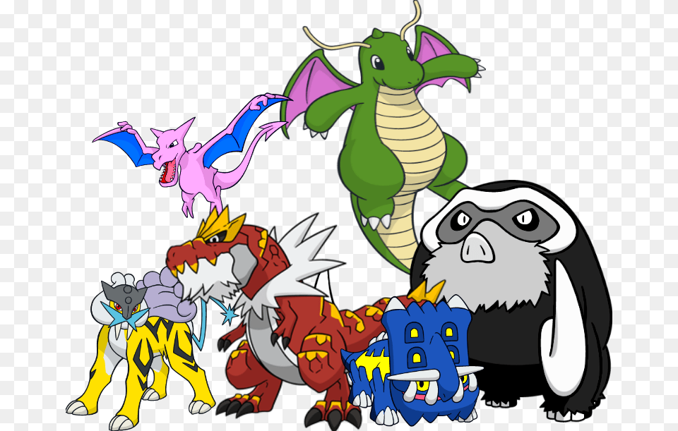 Raikou Dream World, Dragon, Cartoon, Animal, Bear Free Transparent Png