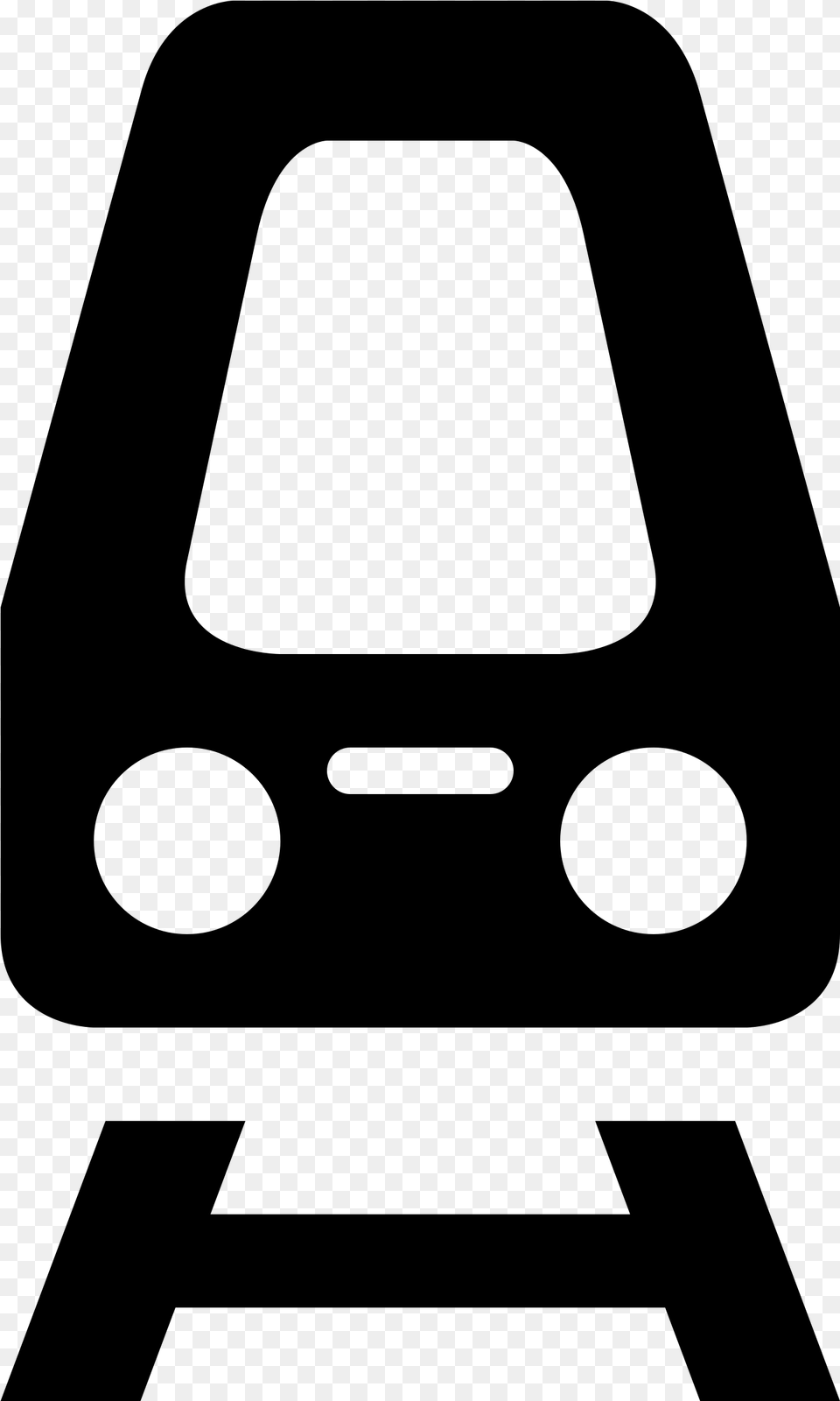 Rail Icons And Downloads Railmetro Metro Clipart, Gray Free Png