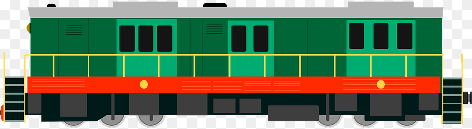 Railroad Car, Locomotive, Railway, Train, Transportation Free Png