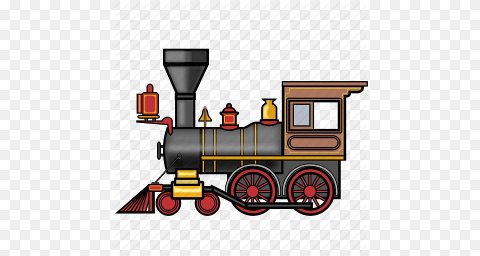 Railroad Clipart Train Trip, Engine, Vehicle, Transportation, Steam Engine Free Png Download