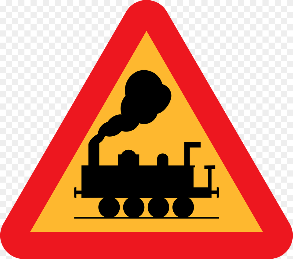 Railroad Crossing Clipart, Sign, Symbol, Road Sign, Dynamite Free Png Download