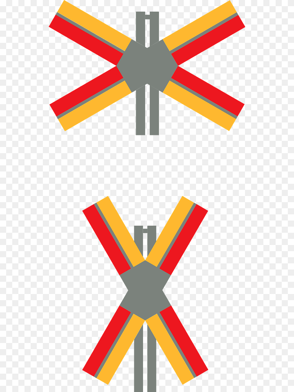 Railroad Crossing Railroad Track Ahead Train Crossing Train Crossing Signals, Symbol Png Image