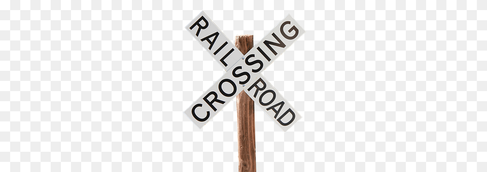 Railroad Crossing Sign Symbol, Road Sign, Dynamite, Weapon Free Png Download