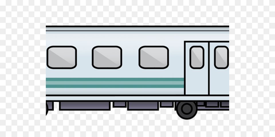 Railroad Tracks Clipart Modern Train, Passenger Car, Transportation, Vehicle, Car Free Transparent Png