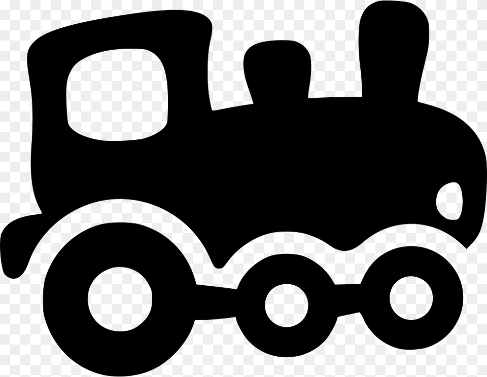 Railroad Train Engine Locomotive Passenger Vehicle, Stencil, Moving Van, Transportation, Van Free Transparent Png