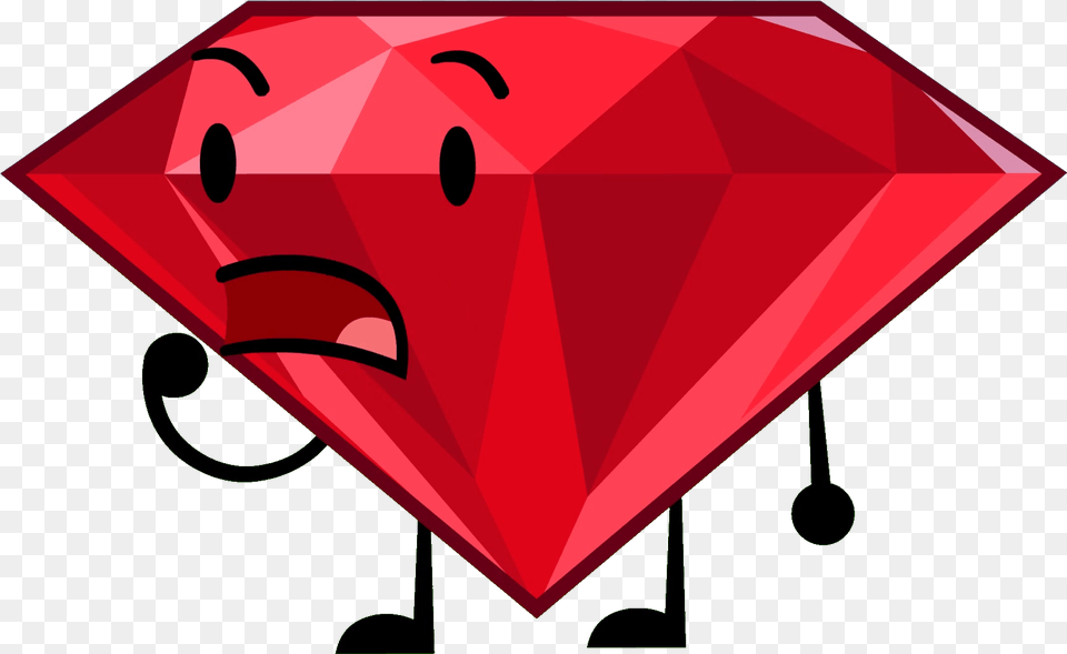 Rails Clipart Bfdi Ruby, Accessories, Diamond, Gemstone, Jewelry Png Image