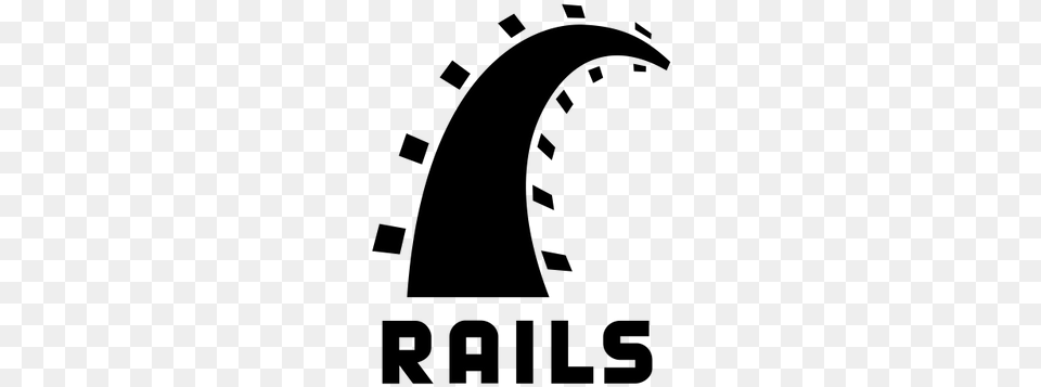 Rails Logo Ruby On Rails Icon, Gray Free Png Download