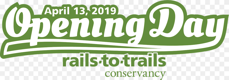 Rails To Trails Conservancy, Green, Logo, Text Png