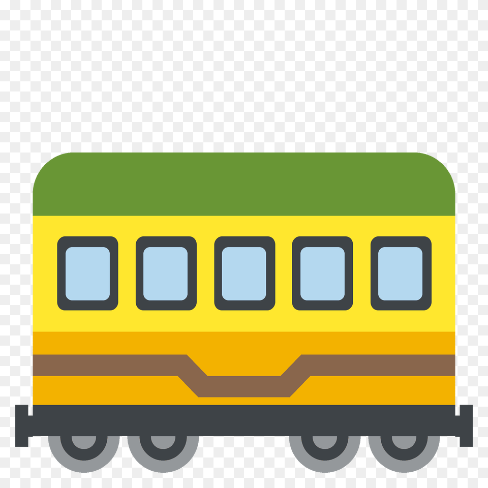 Railway Car Emoji Clipart, Bus, Transportation, Vehicle, School Bus Free Png