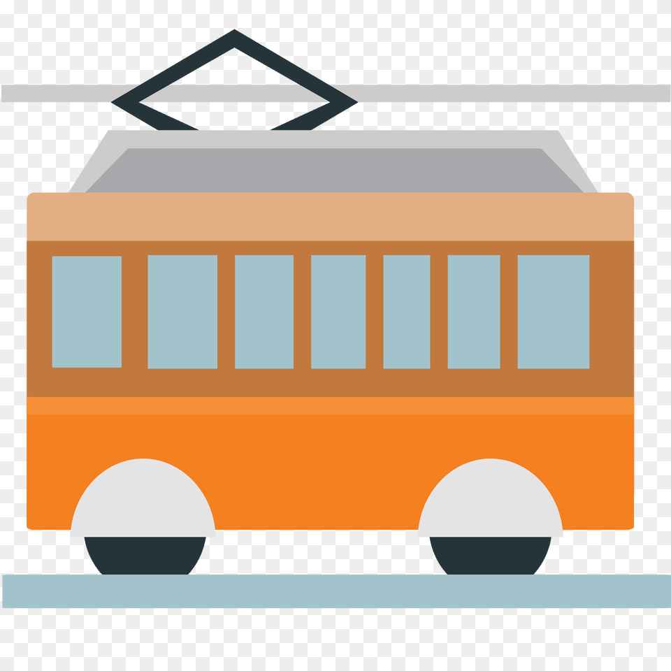 Railway Car Emoji Clipart, Bus, Transportation, Vehicle, Machine Png Image