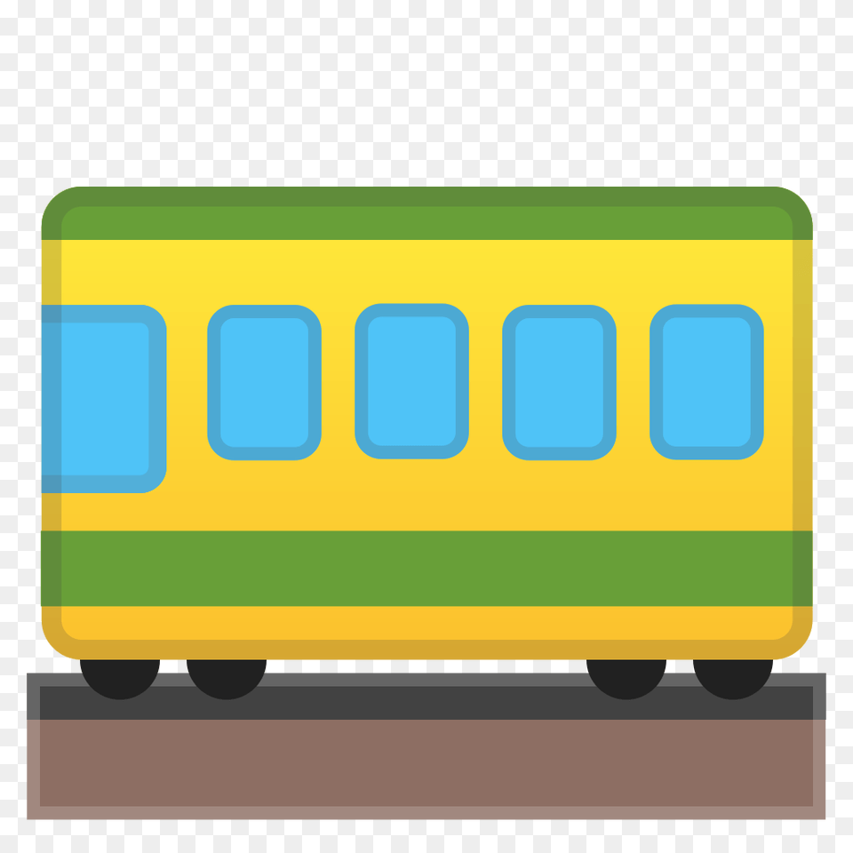 Railway Car Icon Noto Emoji Travel Places Iconset Google, Passenger Car, Transportation, Vehicle, Bus Free Png