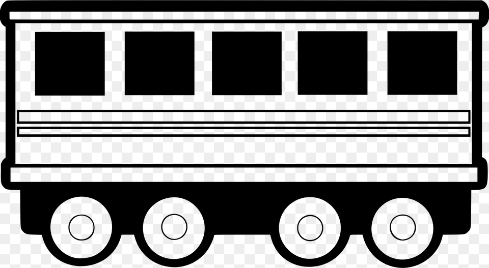 Railway Carriage Icons, Gray Free Png Download