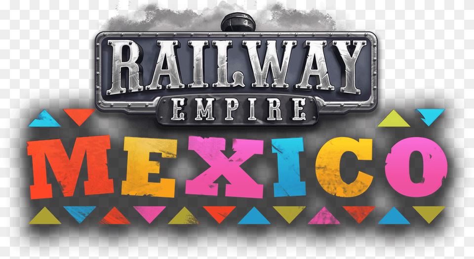 Railway Empire Dlc Mexico Logo Small Railway Empire Mexico, License Plate, Transportation, Vehicle, Text Free Transparent Png