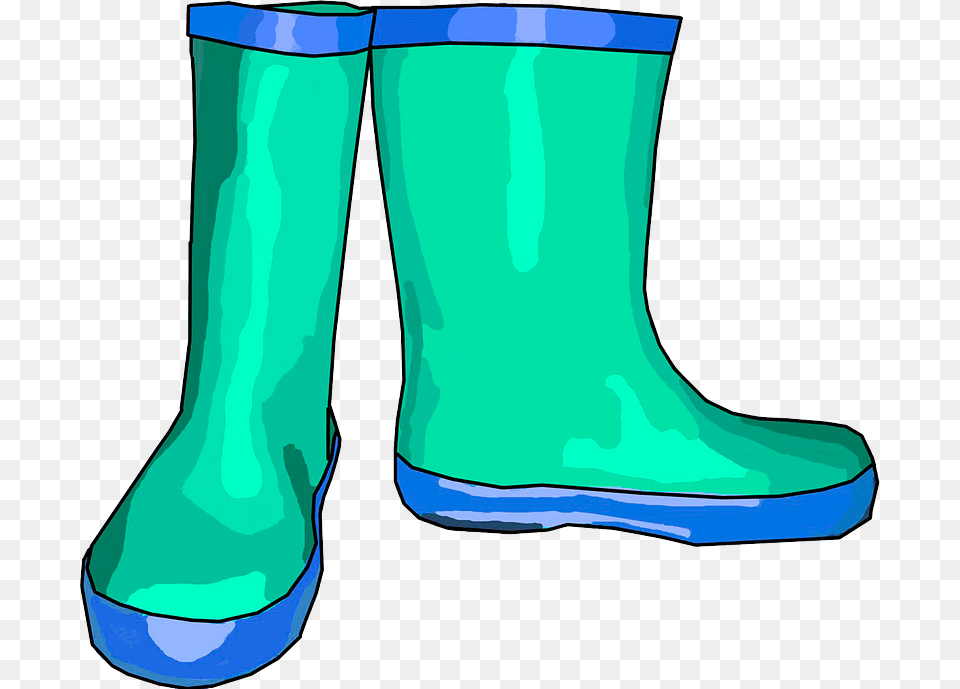 Rain Boots Clipart, Clothing, Footwear, Shoe, Boot Free Png