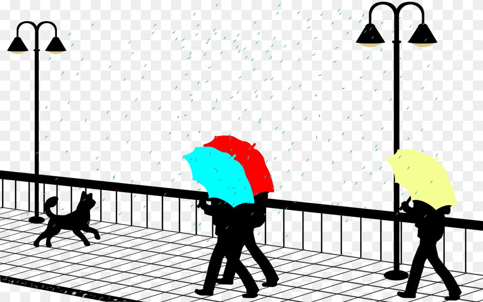 Rain Clipart, Walking, Person, Man, Male Png Image