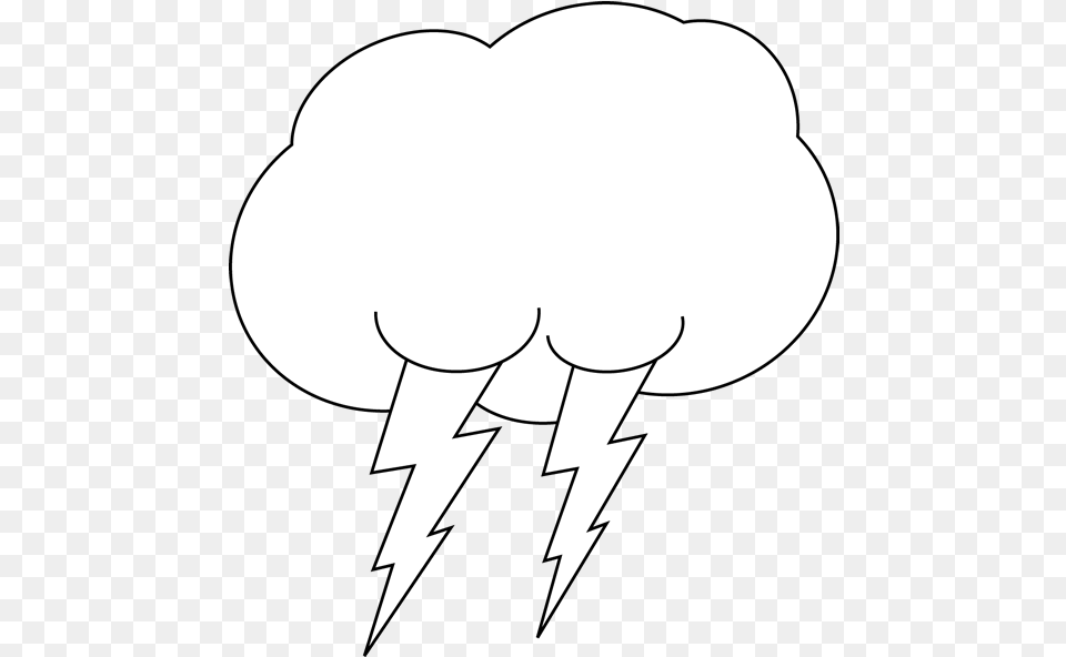 Rain Cloud Black And White Image Lightning Black And White Clip Art, Body Part, Person, Hand, Hardware Png