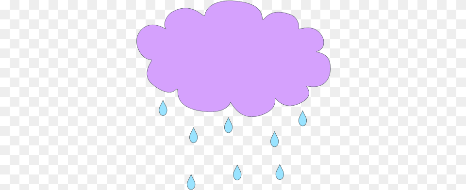 Rain Cloud Clipart 13 Wikiclipart Purple Rain Clip Art, Flower, Petal, Plant, Baby Png