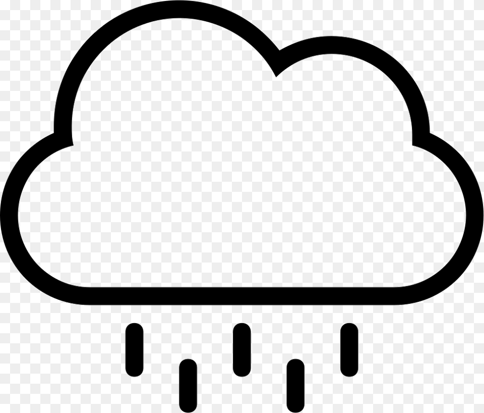 Rain Cloud Stroke Weather Symbol Rain Cloud Symbol Pdf, Stencil, Adapter, Electronics, Smoke Pipe Free Transparent Png