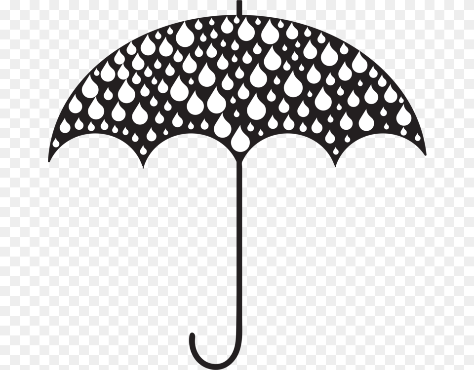 Rain Drop Silhouette Cloud Umbrella, Canopy Png