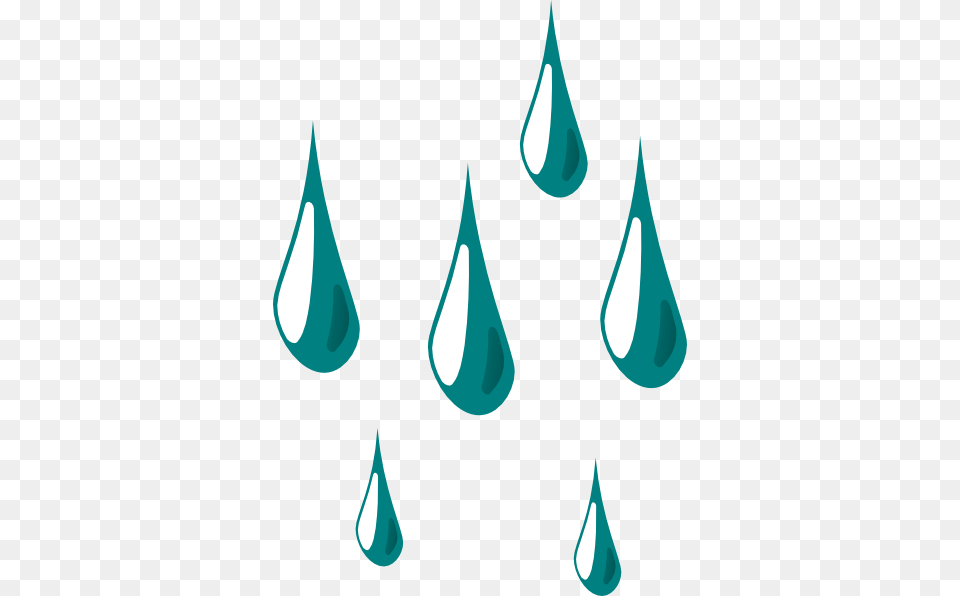 Rain Drops Clip Art At Clker Rain Drops Clipart, Droplet, Triangle, Turquoise, Outdoors Png Image