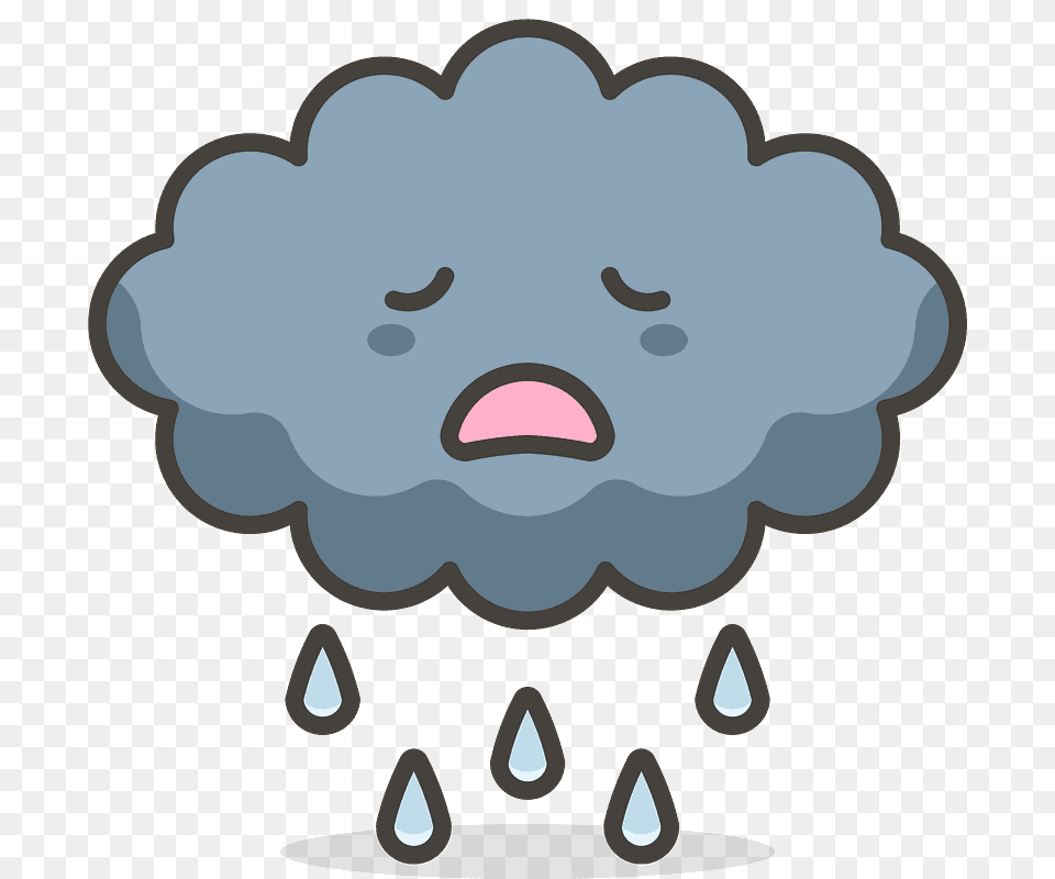 Rain Free Icon Of 780 Vector Emoji Cartoon Cloud Gif, Leisure Activities, Person, Sport, Swimming Png Image