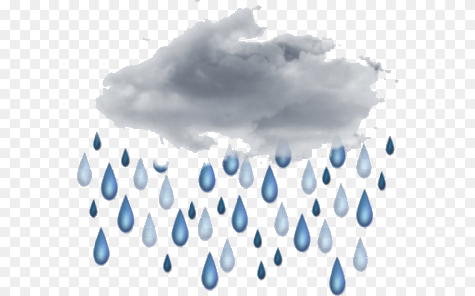 Rain Ftestickers Clipart Cloud Raindrops Transparent Transparent Background Rain Clipart, Droplet, Outdoors, Nature, Water Free Png Download