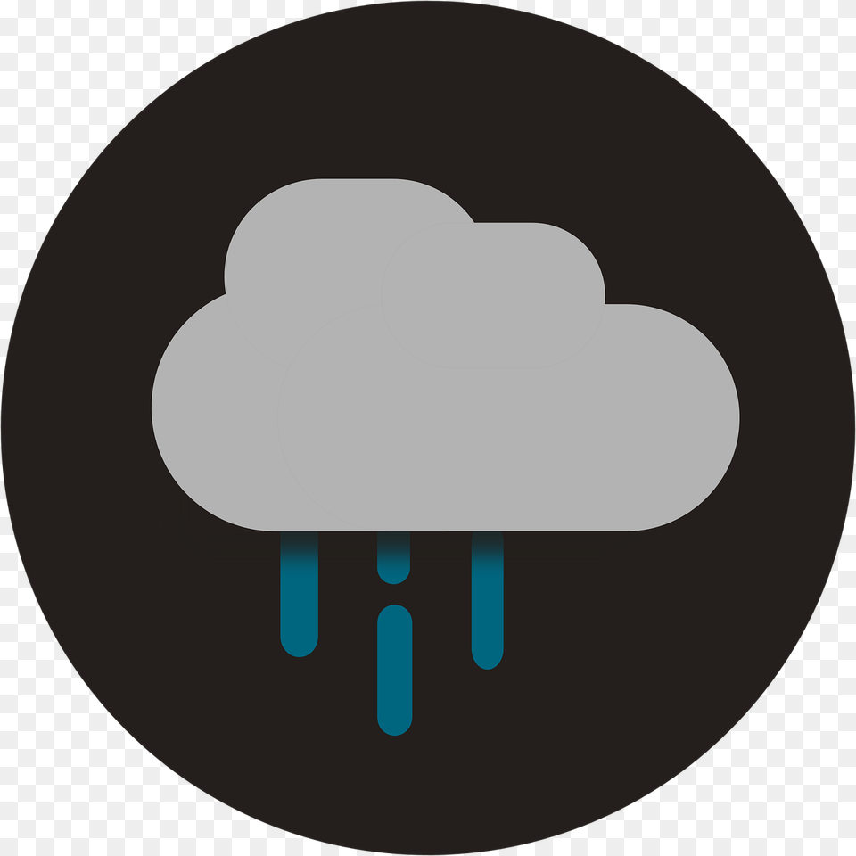 Rain Icon Flat Flat Design Weather Storm Clouds Rain Flat Design, Adapter, Electronics, Plug, Disk Free Png