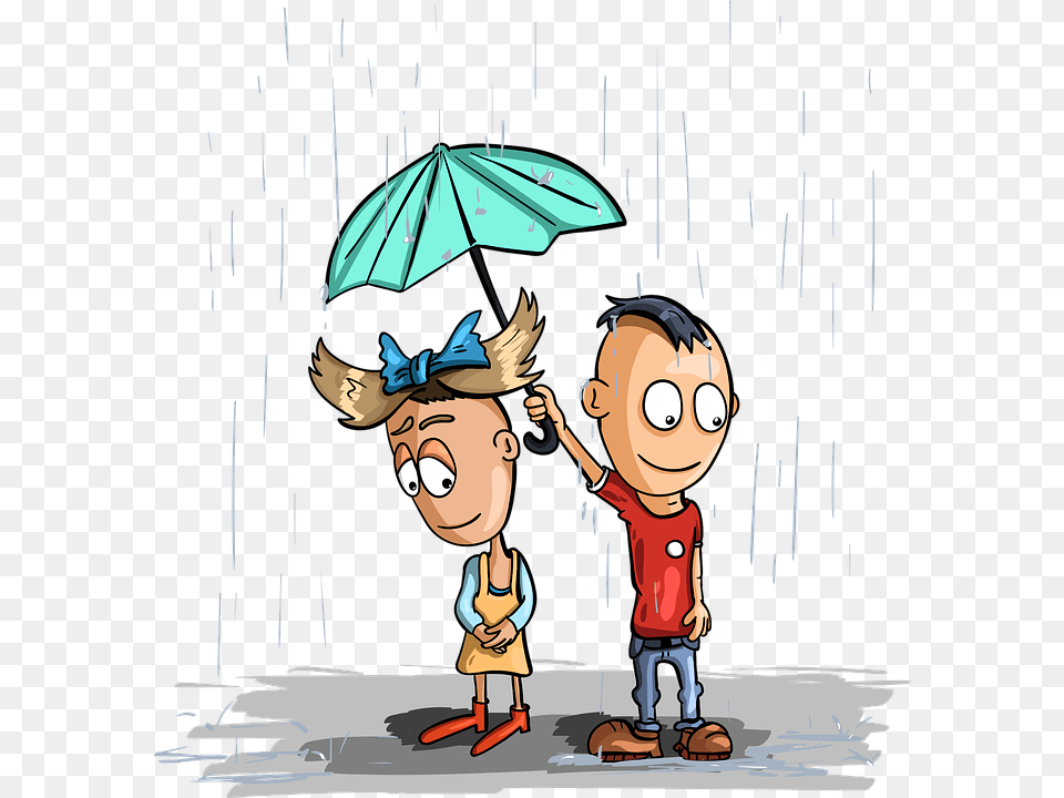 Rain Kids Umbrella Girl Boy Wet Childhood Nicely Child, Person, Face, Head, Adult Png