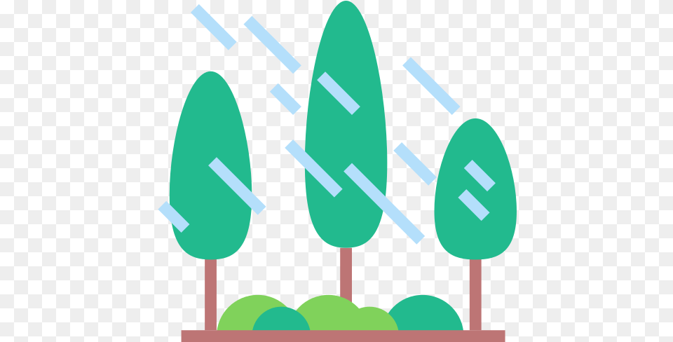 Rain Landscape Raining Nature Forest Trees Icon Of Rain Forest Icon, Food, Sweets Free Transparent Png