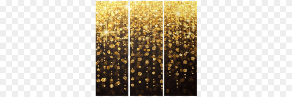 Rain Of Lights Christmas Or Party Background Triptych Background Black Gold Dots, Accessories, Diamond, Gemstone, Jewelry Png