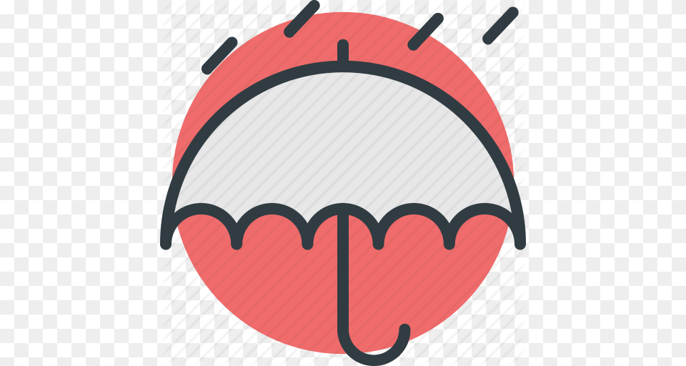 Rain Protection Raining Rainy Weather Umbrella Weather Icon, Canopy, Lamp, Blackboard Png Image