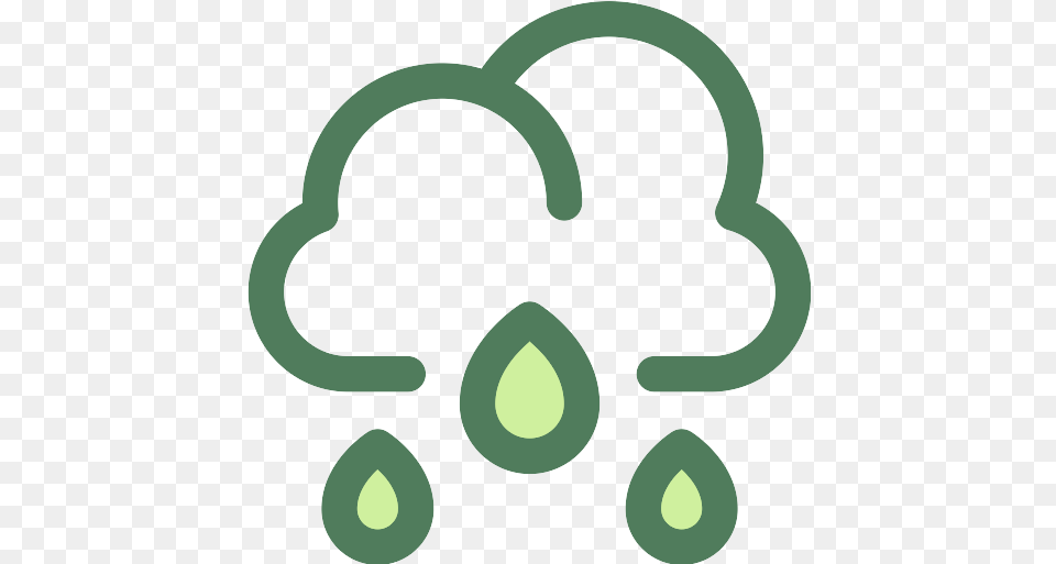 Rain Raining Icon Clip Art, Recycling Symbol, Symbol, Ammunition, Grenade Free Png Download