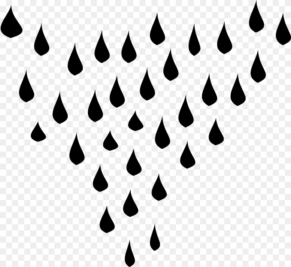 Rain Splash Rain Drops Svg, Gray Free Transparent Png