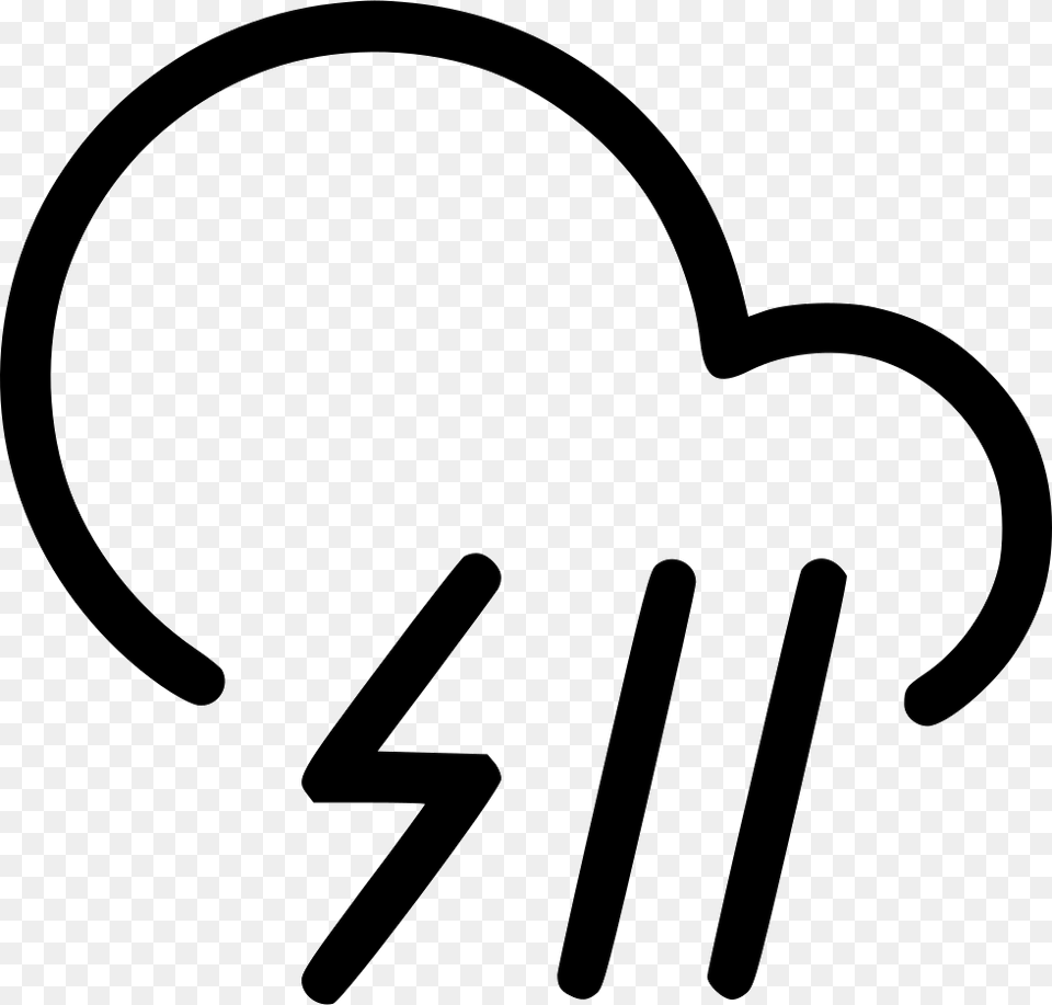 Rain Storm Cloud Lightning Rain Cloud, Stencil, Symbol, Logo Free Png
