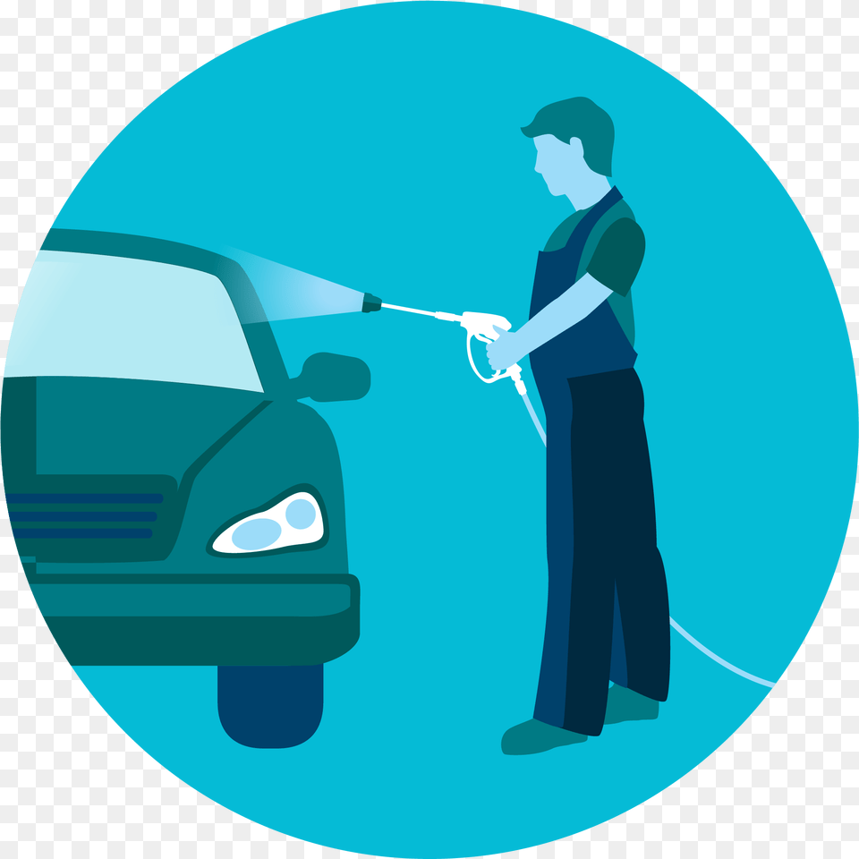 Rain Tunnel Car Wash Clean, Washing, Person, Adult, Man Free Transparent Png