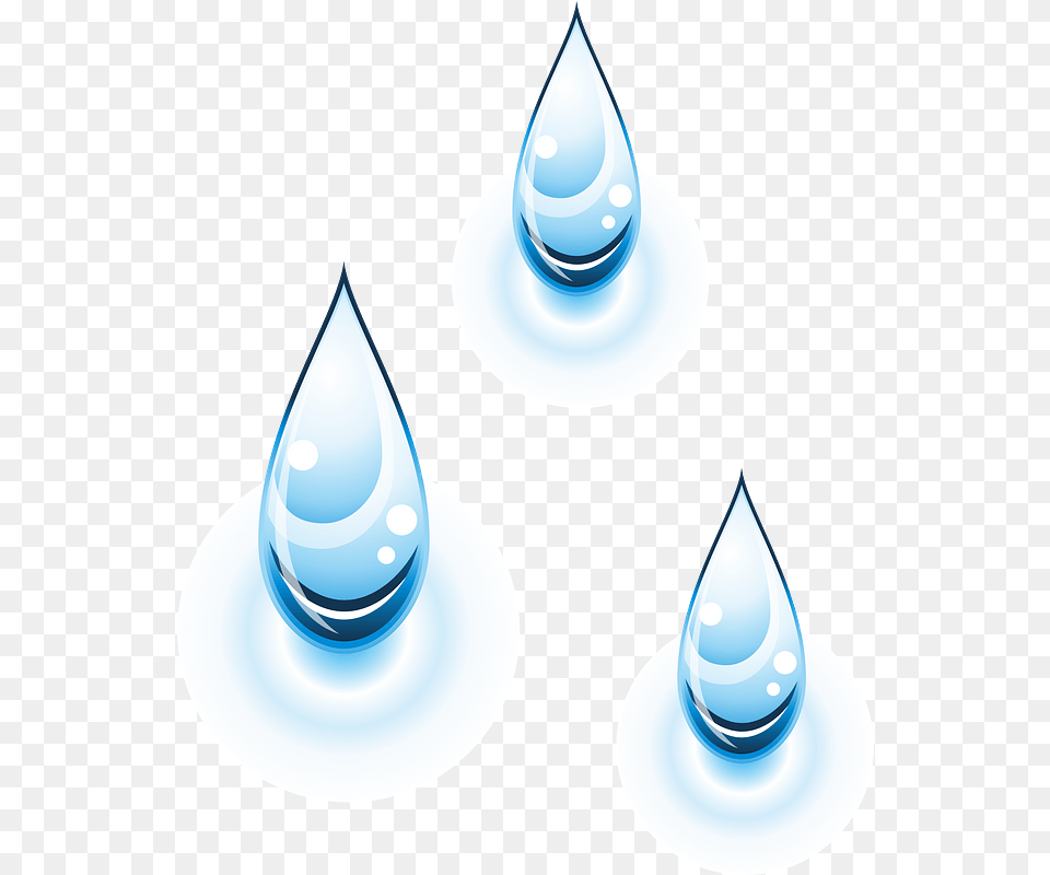 Rain Water Drop Clipart Drop, Droplet, Lighting Free Png