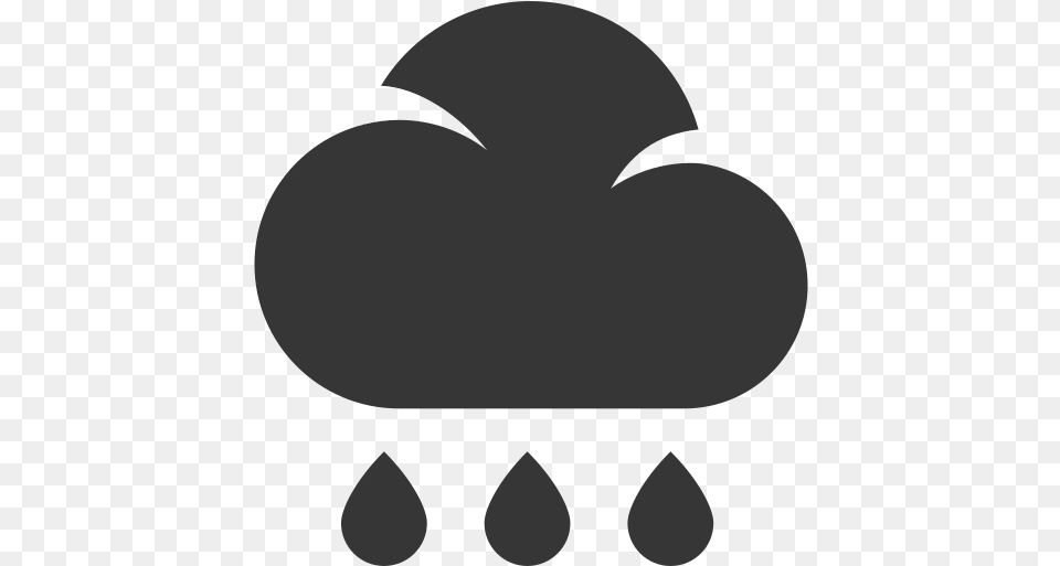 Rain Weather Drops Grey Cloud Icon Dot, Astronomy, Moon, Nature, Night Free Transparent Png