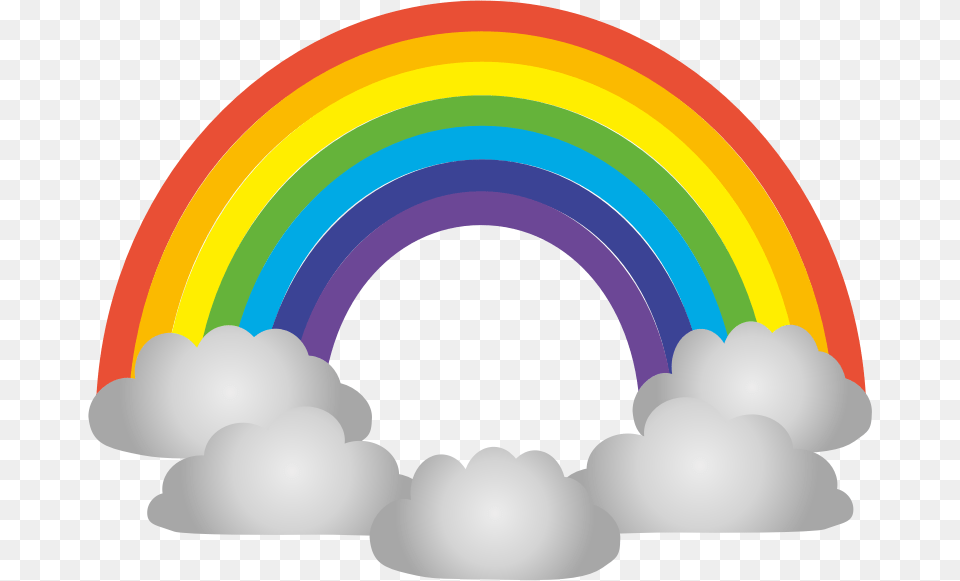 Rainbow, Nature, Outdoors, Sky, Night Free Transparent Png