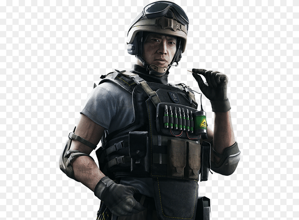 Rainbow 6 Lesion, Adult, Helmet, Male, Man Free Png