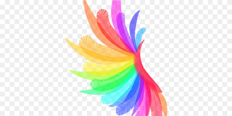 Rainbow Angel Wings, Art, Graphics, Pattern, Accessories Free Png