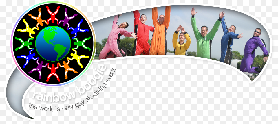 Rainbow Boogie 2015 The World S Only Gay Skydiving, Woman, Adult, Art, Person Png