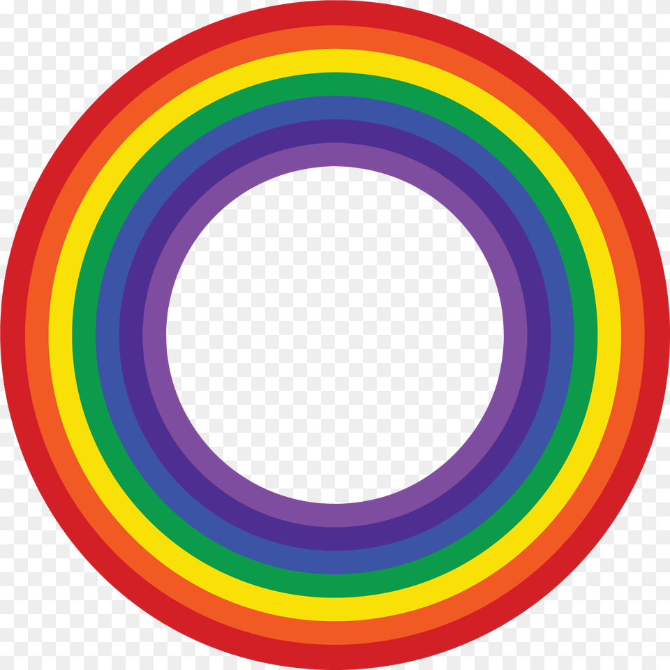 Rainbow Border Border Rainbow Circle, Pattern, Disk Free Transparent Png